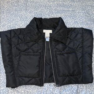 House of Harlow Black Quilted Jacket